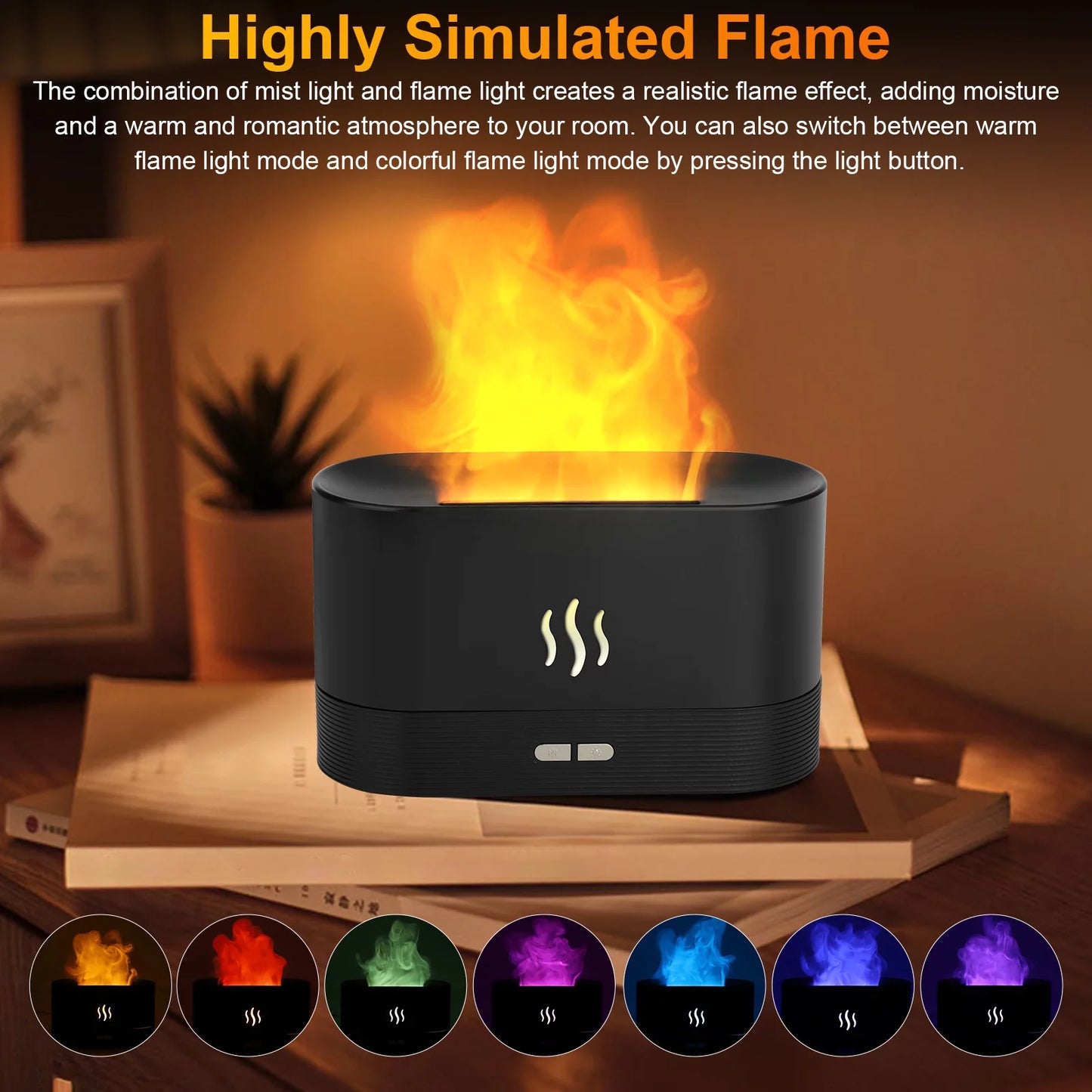 AuraGlow Flame Diffuser
