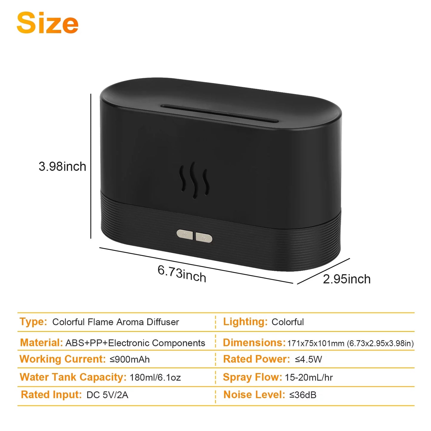 AuraGlow Flame Diffuser