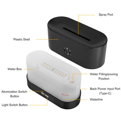 AuraGlow Flame Diffuser